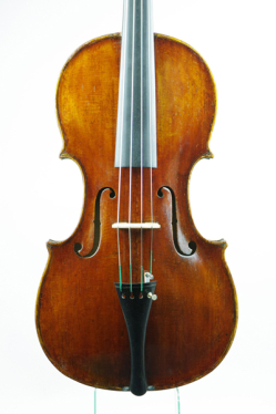 kleine Bratsche, Carl Friedrich Ficker, Markneukirchen circa 1780, Korpus 38,7 cm