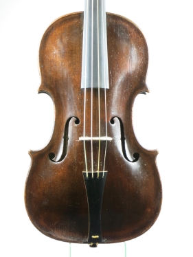 Kleine französische Barockbratsche (38 cm) mit Originalhals, Ouvrard, Paris 1748
