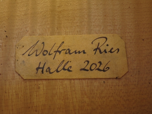 Wolfram Ries, Halle 2026