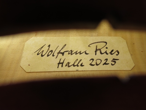 Wolfram Ries, Halle 2025
