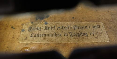 Franz Knitl, Freysing 1790